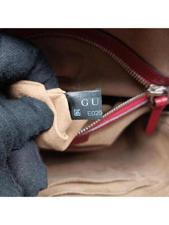 Gucci GG Supremutian Beige Multicolor Canvas Leather Backpack main image 9